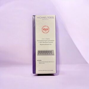 Michael Todd Beauty Sonicsmooth 2-in-1 Sonic Hair Removal Replenishment Kit